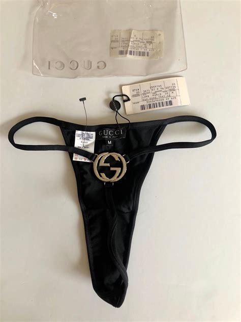 ladies gucci underwear|Gucci g string.